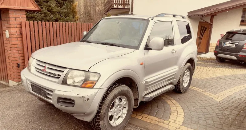 mitsubishi małopolskie Mitsubishi Pajero cena 29999 przebieg: 268893, rok produkcji 2000 z Lipsko